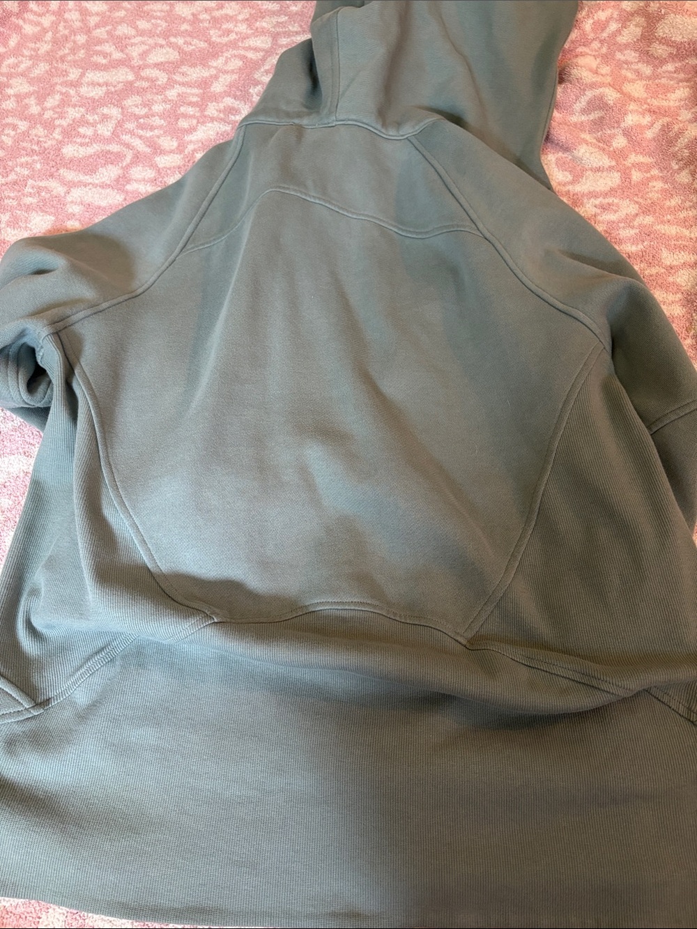 lululemon athletica Women's Half-Zip oversized scuba - Sage - Picture 5 of 5